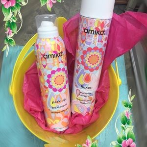 Amika Fluxus & Perk Up brand new never used